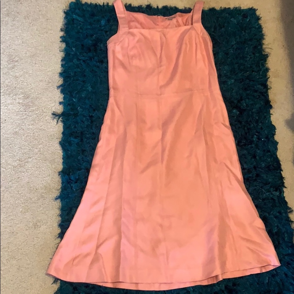 Pink business casual dress